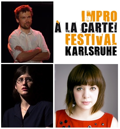 Impro  la carte! Festival Workshop, Marko Mayerl,
              Becky Johnson, Kayla Lorette